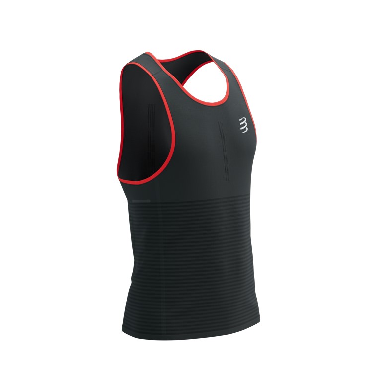 PRO RACING SINGLET M BLACK