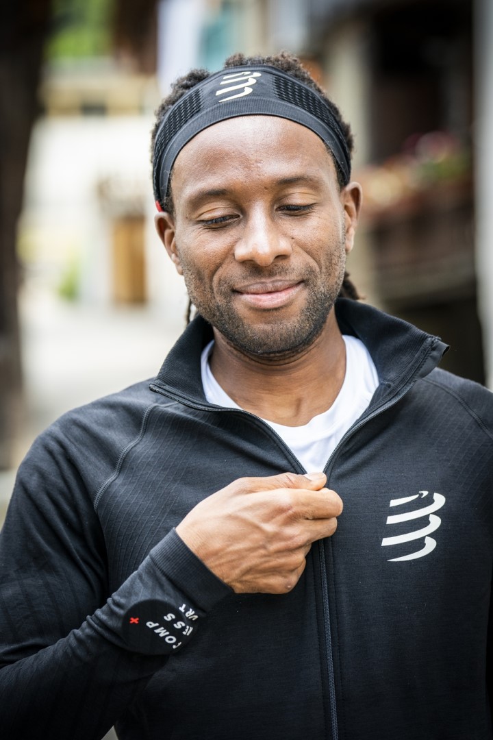 Seamless Zip Sweatshirt v2 Black Melange