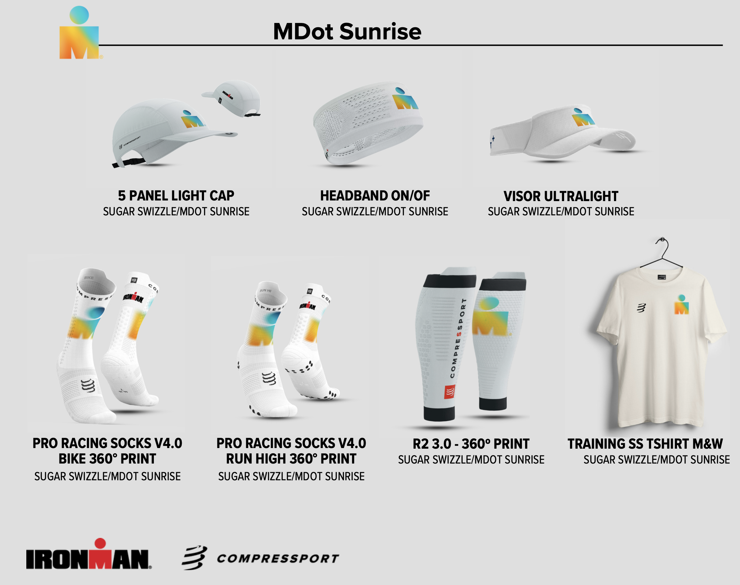 COMP 5 panel light cup bílá