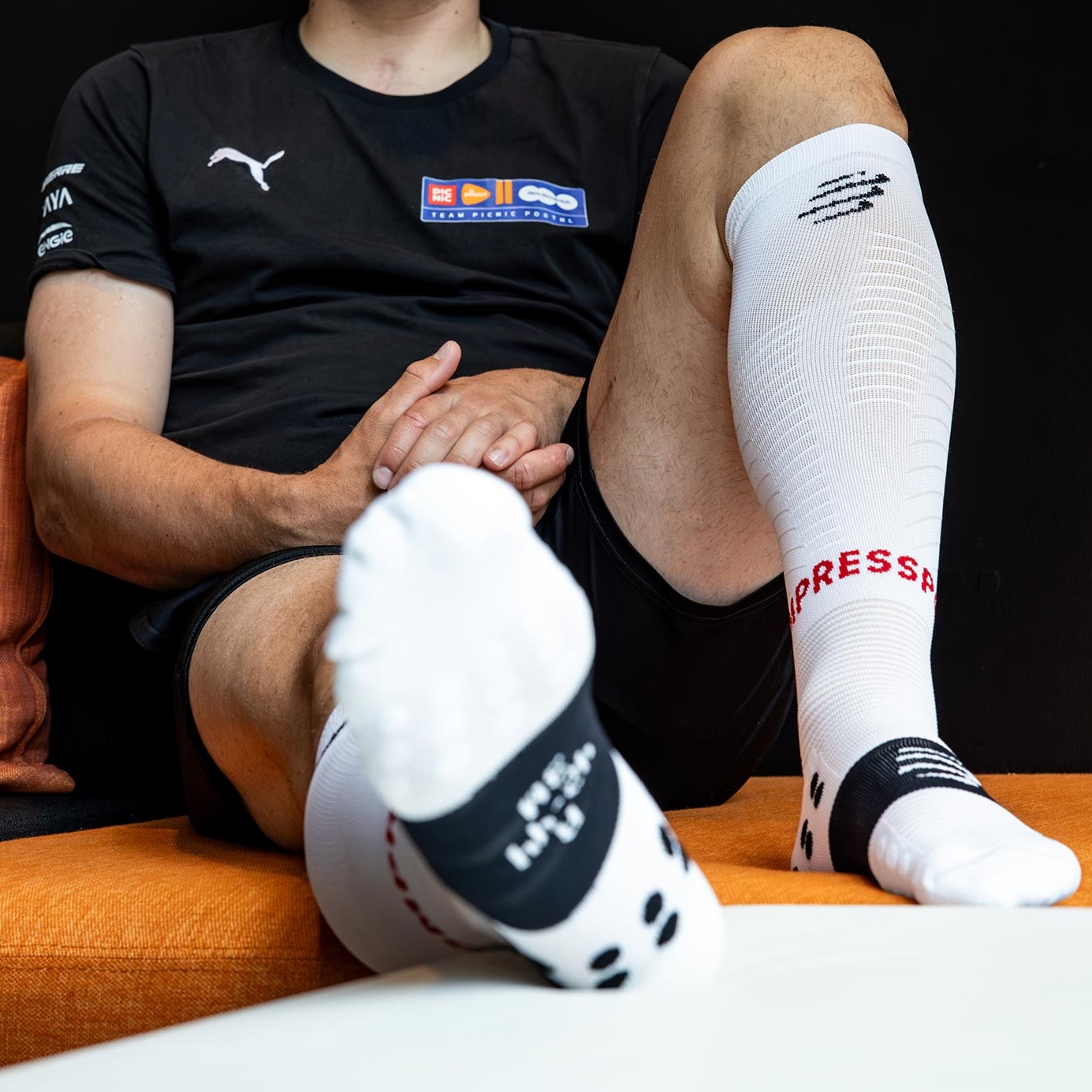 Full socks recovery 2.0 bílá