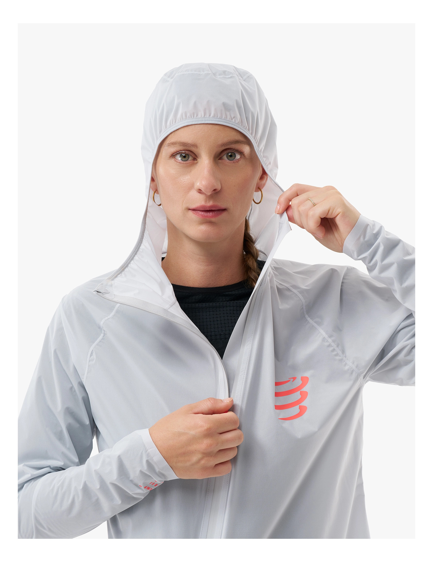 Hurricane Waterproof 10/10 Jacket W Grey