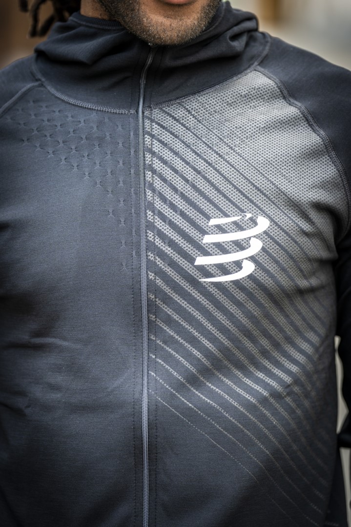 3D Thermo Seamless Hoodie Zip