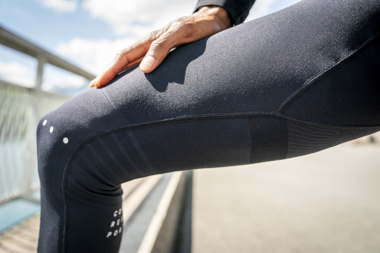 Winter Running Legging M Black