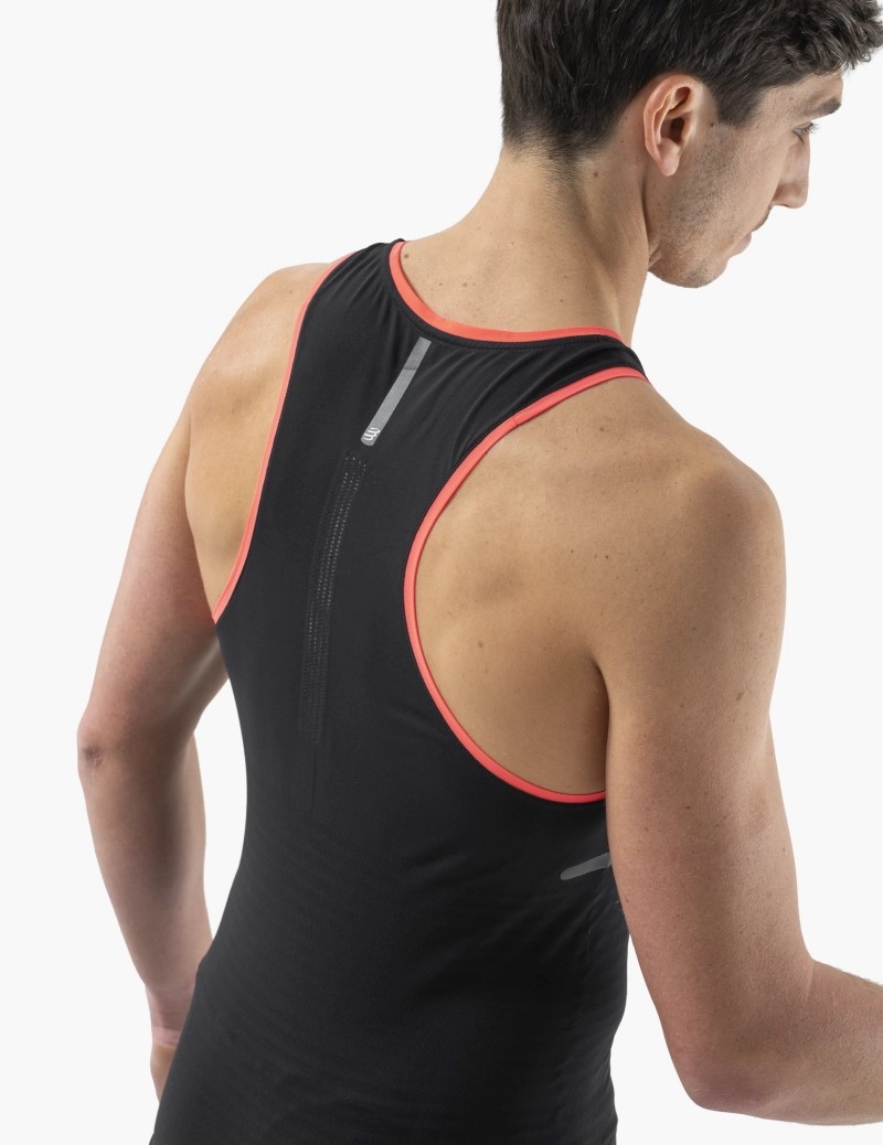 PRO RACING SINGLET M BLACK