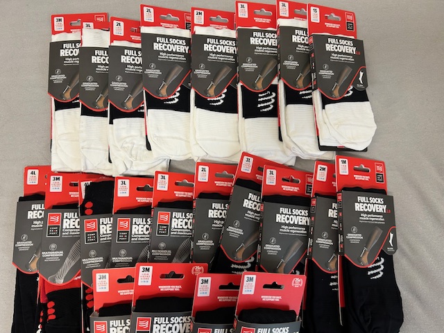 Full socks recovery 3,0 černá